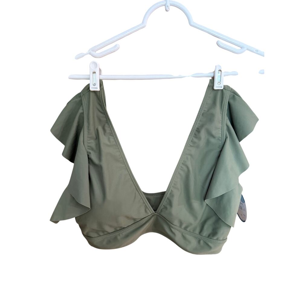 NWT Ruffle Sleeve Bikini